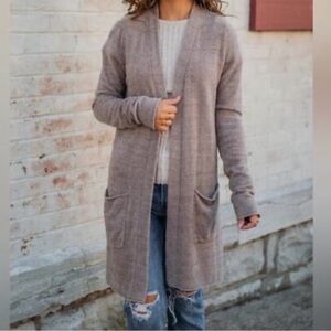 Barefoot Dreams CozyChic Ultra Lite Santa Monica Long Cardigan